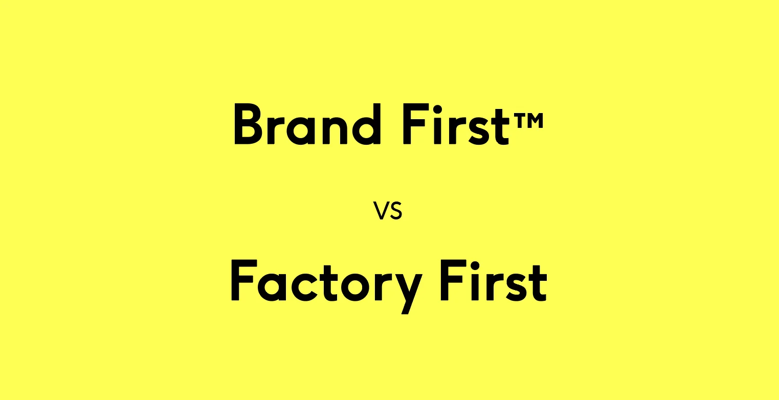 Brand First — BOLD Factory